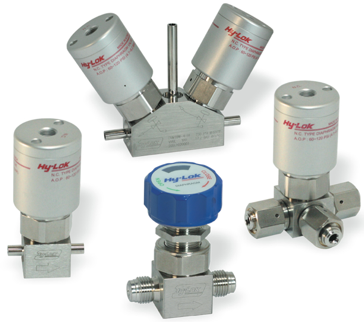 Diaphragm valves