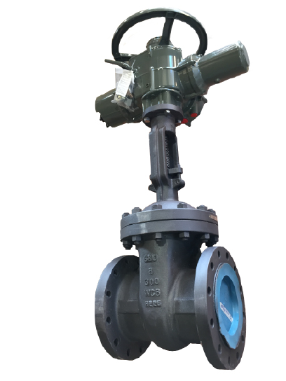 Gate and globe valves electrically actuated