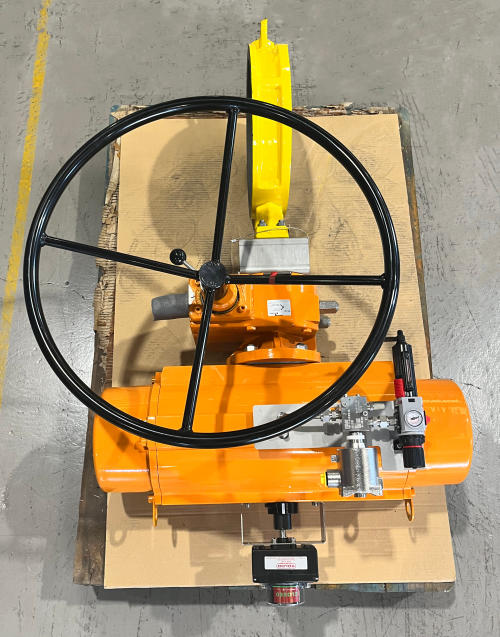 Interapp wafer double eccentric butterfly valve